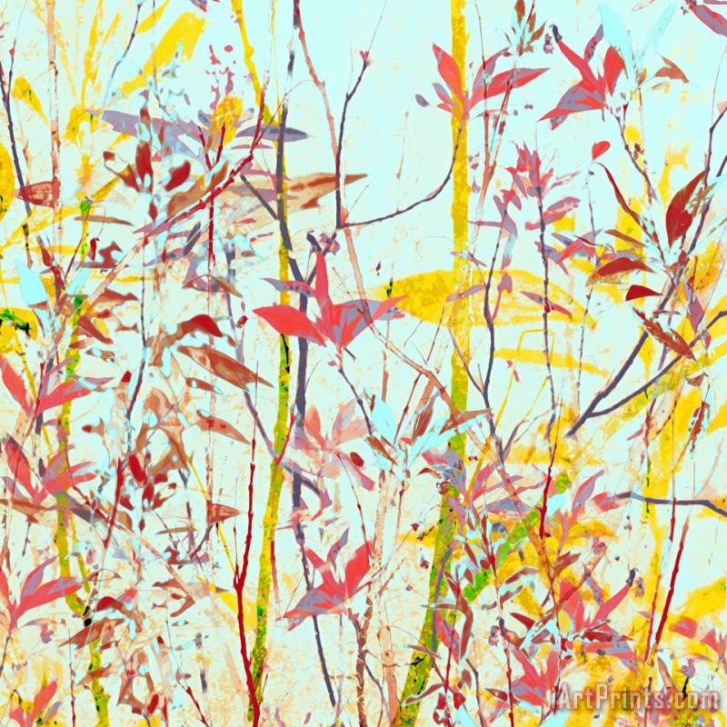 Sia Aryai Radiant Foliage III Art Painting