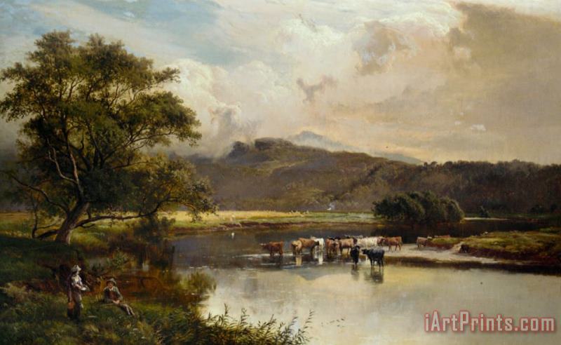 Sidney Richard Percy Harvest Time Art Painting
