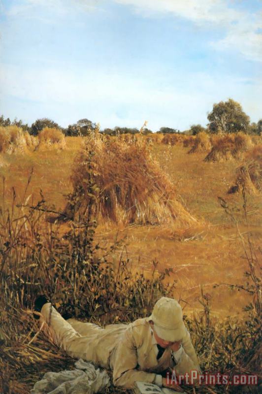 Sir Lawrence Alma-Tadema Ninetyfour in The Shade Art Print