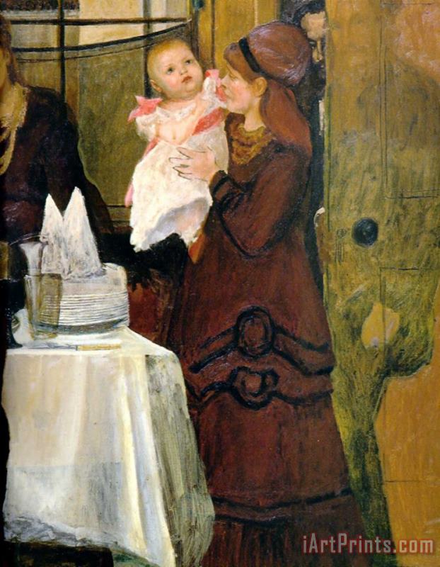 Sir Lawrence Alma-Tadema The Epps Family Screen Art Print