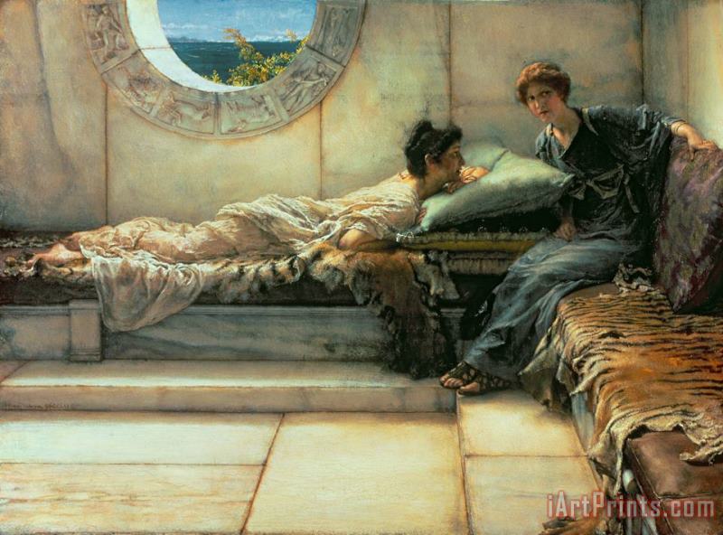 Sir Lawrence Alma-Tadema The Secret Art Print