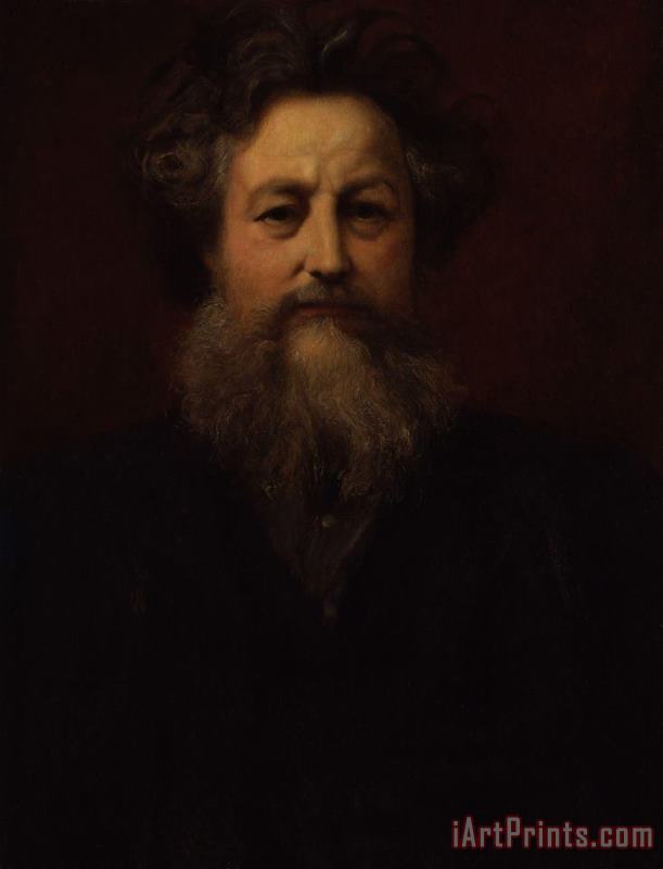 Sir William Blake Richmond William Morris Art Print