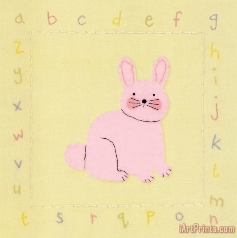 Alphabet Animals III painting - Sophie Harding Alphabet Animals III Art Print