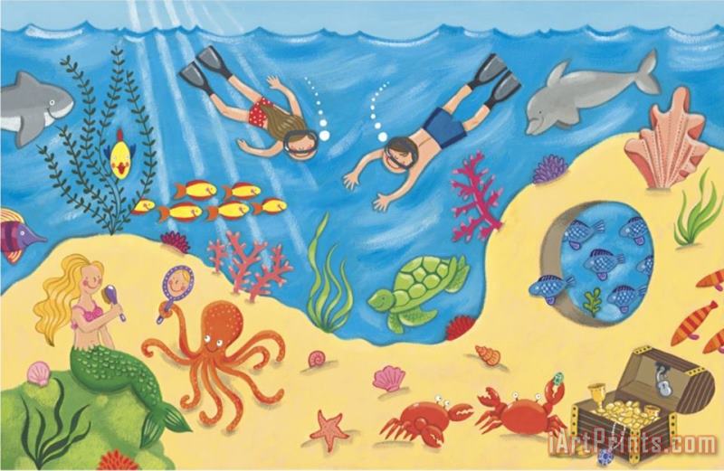 Sophie Harding Undersea Fun Art Print