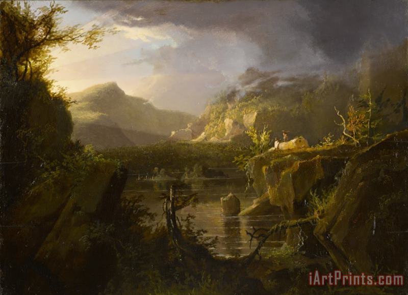 Thomas Cole Romantic Landscape Art Painting