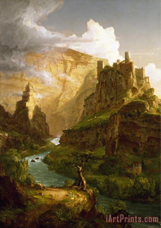 Thomas Cole The Fountain of Vaucluse Art Painting