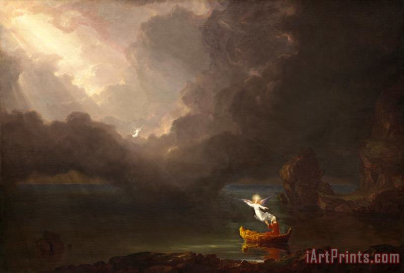 Thomas Cole The Voyage of Life: Old Age Art Painting