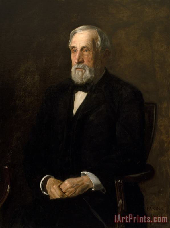 Portrait of John B. Gest painting - Thomas Eakins Portrait of John B. Gest Art Print