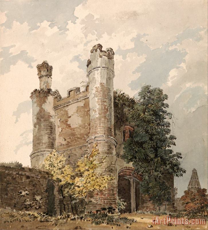 Thomas Girtin Tolleshunt Beckingham, Essex Art Print