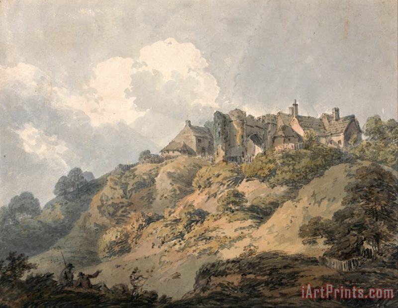 Thomas Girtin View of Winchelsea, Sussex Art Print