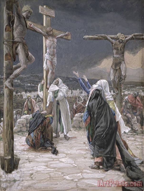 Tissot The Death of Jesus Art Painting