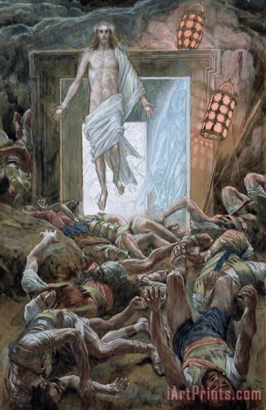 The Resurrection painting - Tissot The Resurrection Art Print
