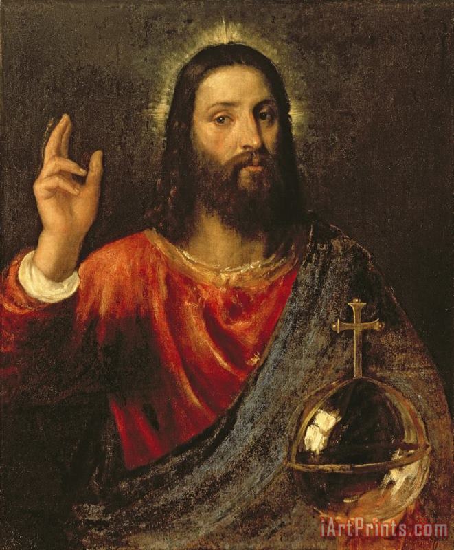 Titian Christ Saviour Art Painting
