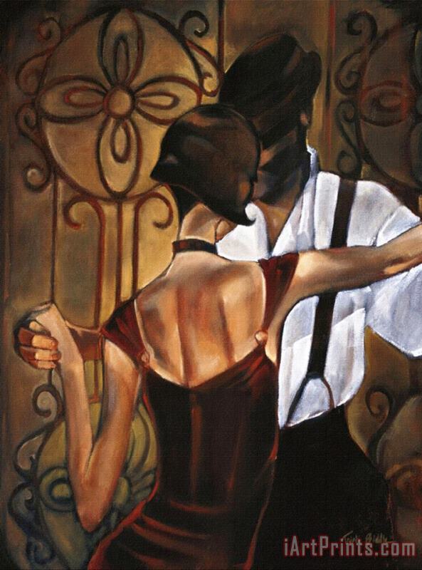 Trish Biddle Evening-tango Art Painting