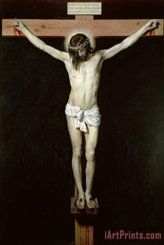 Velazquez Christ on the Cross Art Painting
