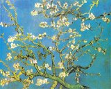 Vincent van Gogh - Blossoming Almond-branches painting