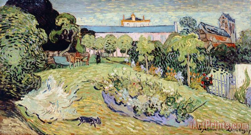 Vincent van Gogh Daubigny's Garden Art Painting