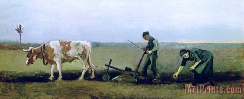 Vincent van Gogh Labourer and Peasant Art Painting