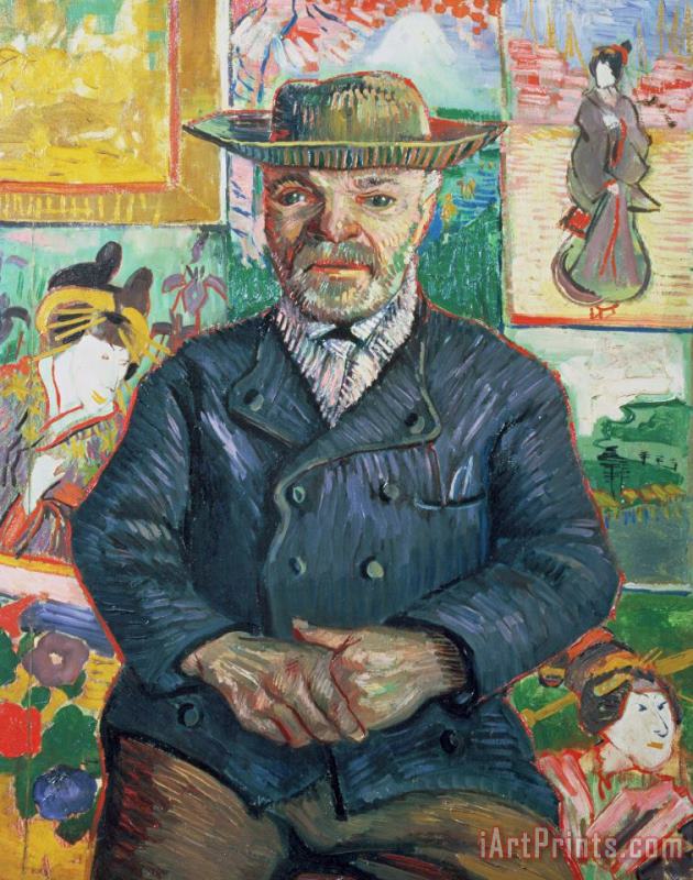 Vincent van Gogh Pere Tanguy Art Print