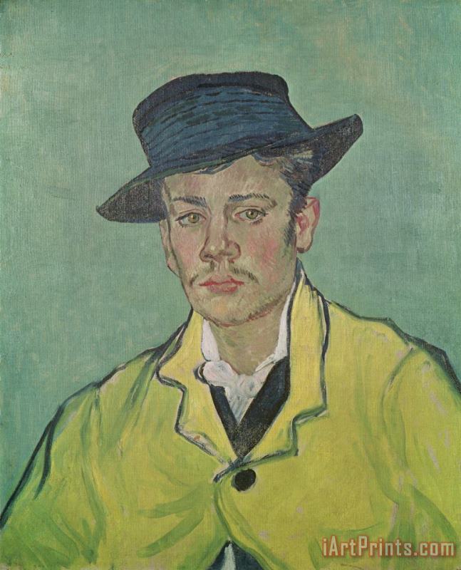 Portrait Of Armand Roulin painting - Vincent van Gogh Portrait Of Armand Roulin Art Print