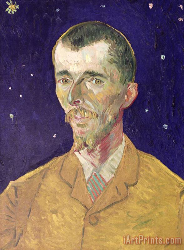 Vincent van Gogh Portrait Of Eugene Boch Art Print