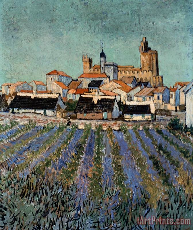 Vincent van Gogh Saintes Maries De La Mer Art Painting