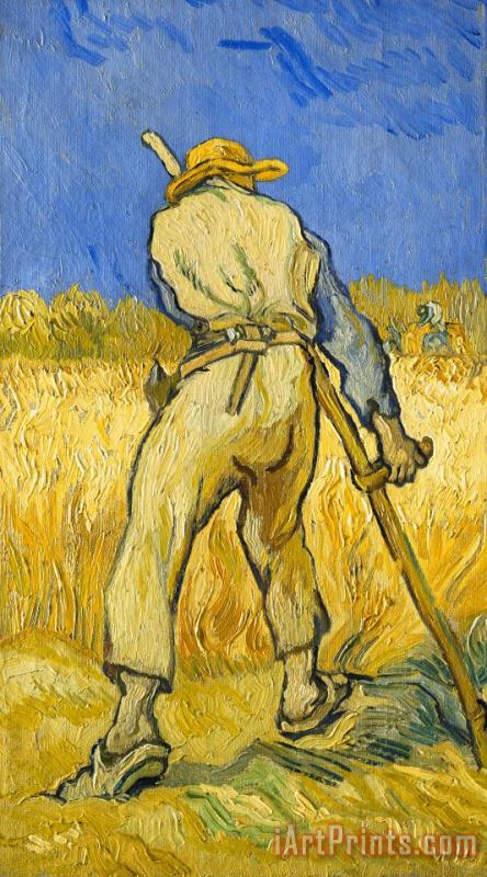 The Reaper painting - Vincent van Gogh The Reaper Art Print