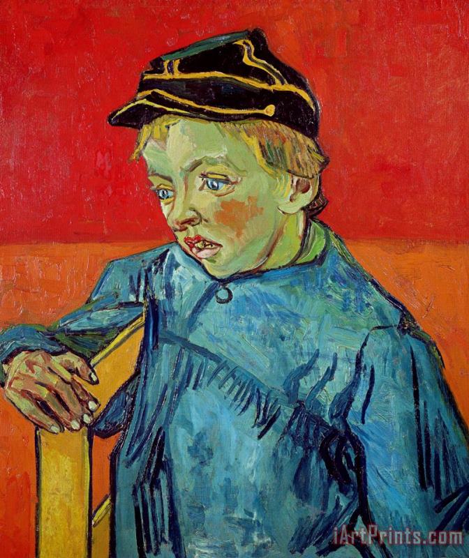 The Schoolboy painting - Vincent van Gogh The Schoolboy Art Print
