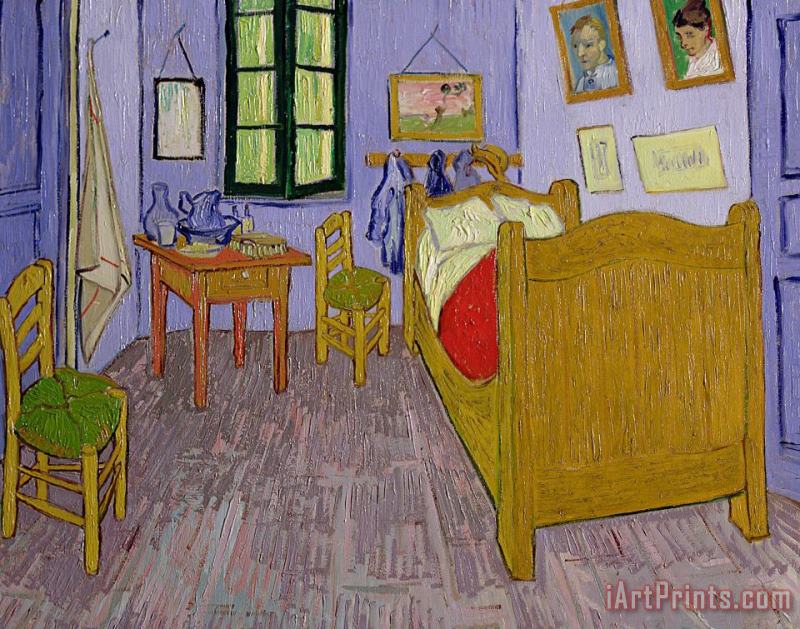 Vincent van Gogh Van Goghs Bedroom at Arles Art Painting