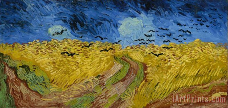 Vincent van Gogh Wheat Field With Crows Art Painting