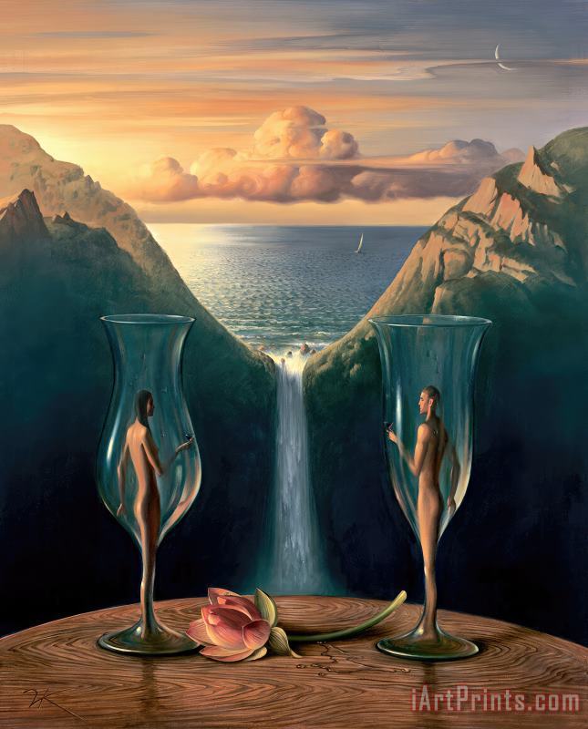 Vladimir Kush To Our Time Together Art Painting