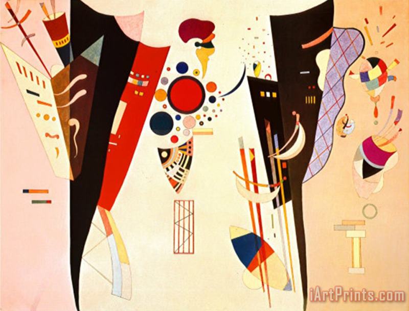 Wassily Kandinsky Reciprocal Agreement C 1942 Art Print