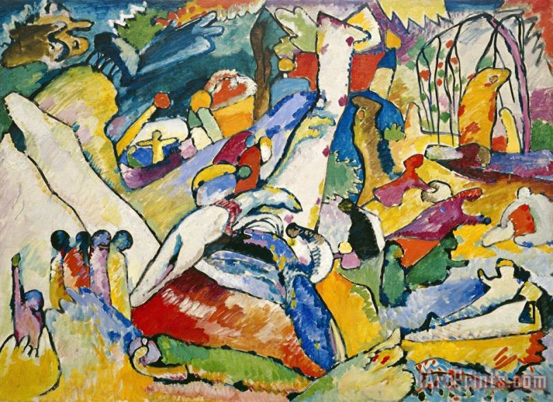 Wassily Kandinsky Sketch for Composition II Art Print