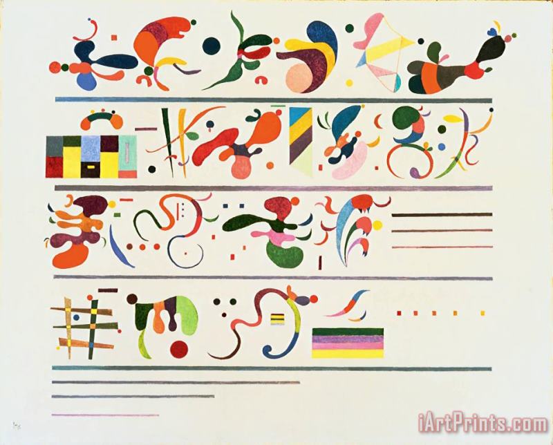 Wassily Kandinsky Succession 1935 Art Print
