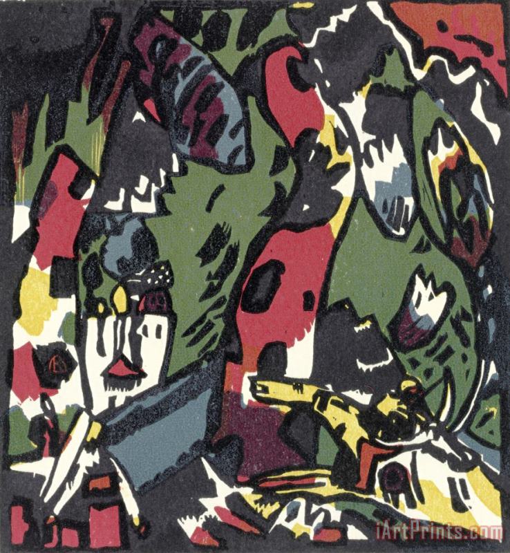 Wassily Kandinsky The Archer Art Print
