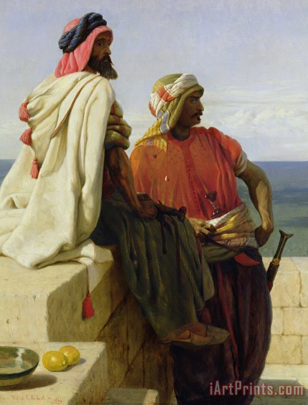 Wilfred Vincent Herbert Saracens In Front Of Their Position Art Painting