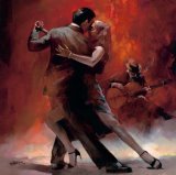 willem haenraets - Tango Argentino Ii painting