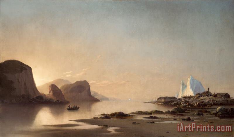 William Bradford Coast of Labrador, 1868 Art Painting