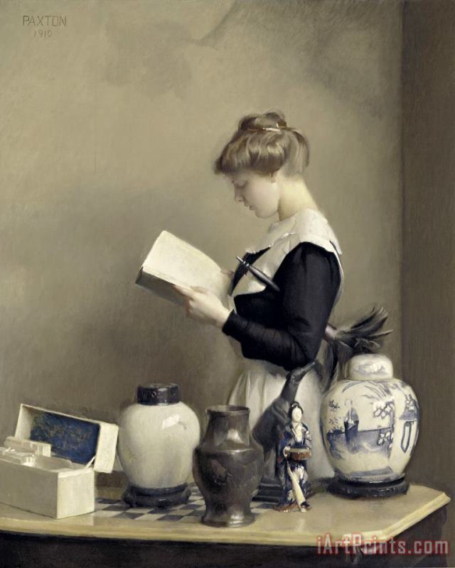 William McGregor Paxton The House Maid Art Painting
