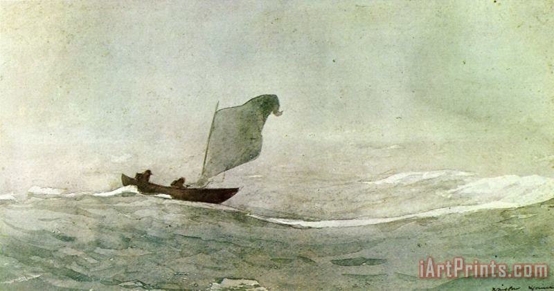 Winslow Homer Blown Away Art Painting