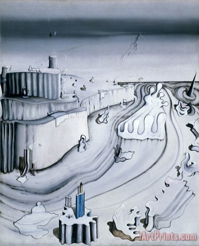 Yves Tanguy Promontory Palace Art Painting