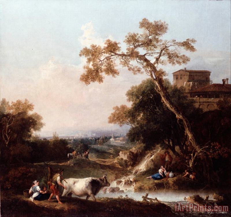 Zuccarelli, Francesco Landscape 3 Art Painting