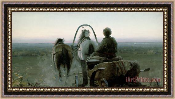Abram Efimovich Arkhipov The Return Journey Framed Painting