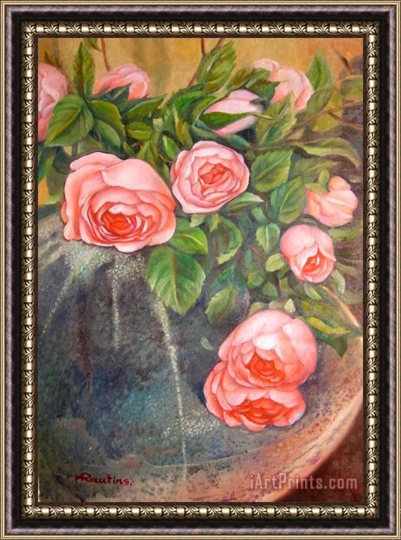 Agris Rautins Roses Framed Print