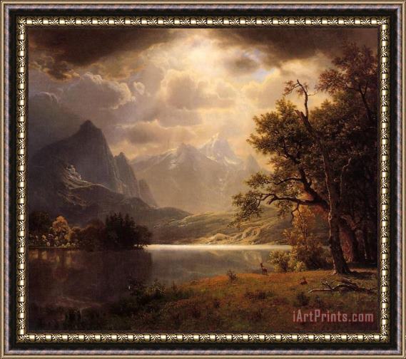 Albert Bierstadt Ge001 Framed Painting
