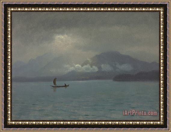 Albert Bierstadt Northwest Coast Framed Painting