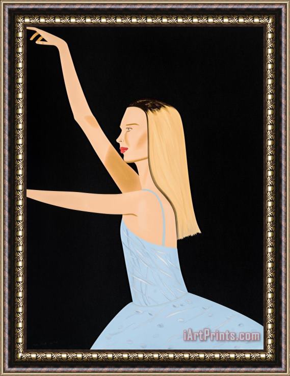 Alex Katz Dancer 2, 2019 Framed Painting