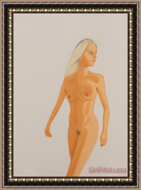 Alex Katz Nude 1, 2009 Framed Print