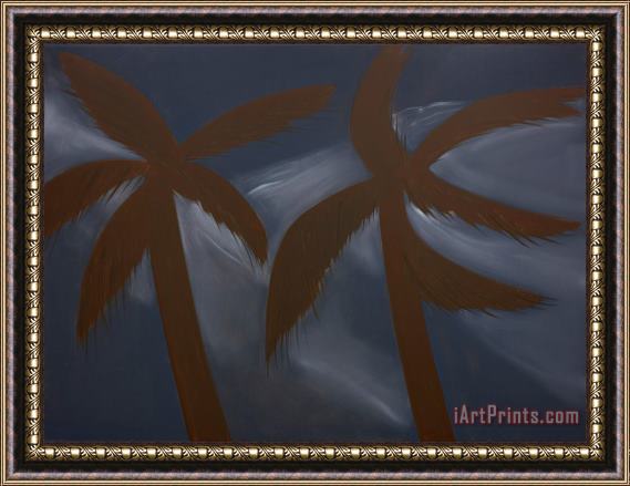Alex Katz West Palm Beach Framed Painting