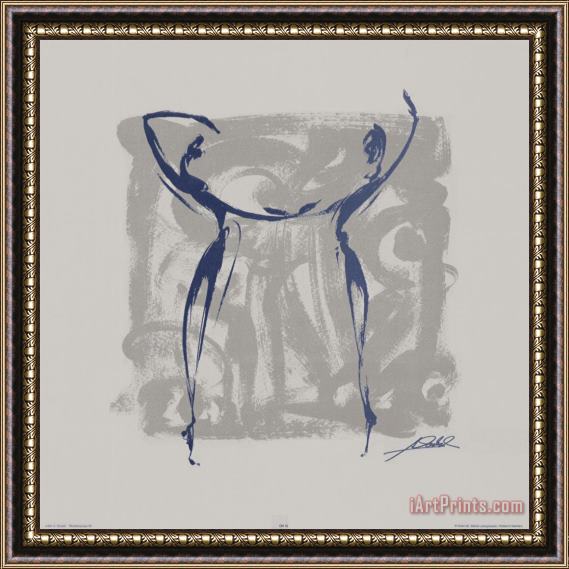 alfred gockel Body Language Xii Framed Painting